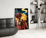 Peaky Blinders Glass Wall Art.