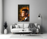 Peaky Blinders-Thomas Shelby Glass Wall Art.
