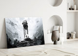 Star Wars Battlefront Glass Wall Art.