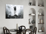 Star Wars Battlefront Glass Wall Art.