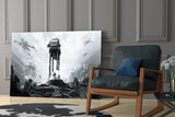 Star Wars Battlefront Glass Wall Art.