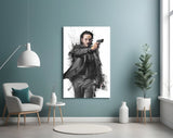 Keanu Reeves Glass Wall Art.