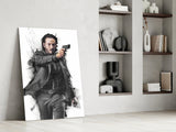 Keanu Reeves Glass Wall Art.
