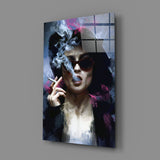 Marla Singer Glass Wall Art.