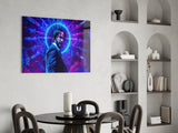 Keanu Reeves Glass Wall Art.
