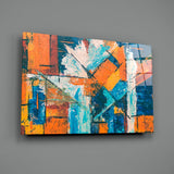 Orange Dream Glass Wall Art.