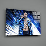 Nipsey Hussle Glass Wall Art.