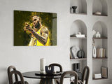 Lebron James Glass Wall Art.