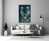 Lebron James Glass Wall Art.