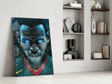 Lebron James Glass Wall Art.