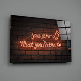 Music Glass Wall Art.