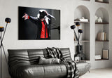 Michael Jackson Glass Wall Art.