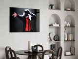 Michael Jackson Glass Wall Art.