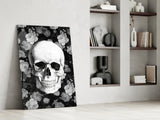 Skull Glass Wall Art.