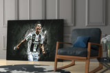 Christiano Ronaldo Glass Wall Art.