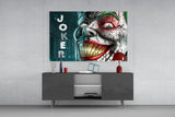 Joker Glass Wall Art.