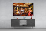Marilyn in Pink - Elvis Humphrey Glass Wall Art.
