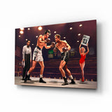 Cofanetto delle leggende del grande schermo quadro in vetro - 72x46 cm