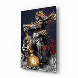 Ape King Glasbild - 72x46 cm