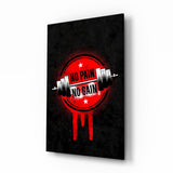 Kein Schmerz Kein Gewinn Glasbild