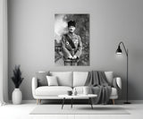 Ataturk  Glass Wall Art.