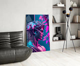 Thinking Sculpture Glass Wall Art.