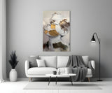 Brushed Face Glass Wall Art.