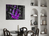 Dollars Glass Wall Art.