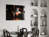Coctail Glass Wall Art.