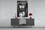 Jesus Glass Wall Art.