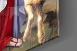 Jesus Glass Wall Art.