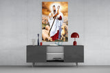 Jesus Glass Wall Art.
