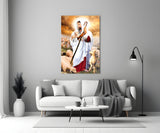 Jesus Glass Wall Art.