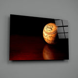 Baseball Glass Wall Art.