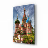 Basilius-Kathedrale Glasbild - 72x46 cm