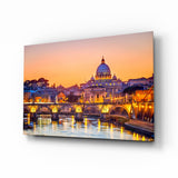 St, Peter's Basilica Glass Wall Art - 72x46 cm