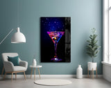 Coctail Glass Wall Art.