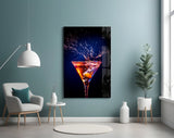 Coctail Glass Wall Art.