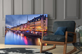 Nyhavn Glass Wall Art.