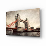 Tower Bridge Glasbild - 72x46 cm