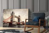 Tower Bridge Glass Wall Art.