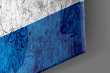 Flag of Cuba Glass Wall Art.
