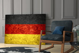 Flag of Germany Glass Wall Art.