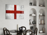 Flag of England Glass Wall Art.
