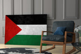 Flag of Palestina Glass Wall Art.