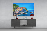 Manarola Glass Wall Art.