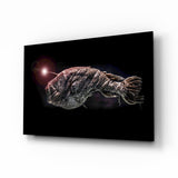 Deepsea Fish Glass Wall Art.