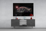 Deepsea Fish Glass Wall Art.