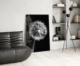 Dandelion Glass Wall Art.