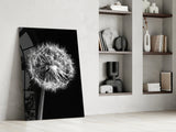 Dandelion Glass Wall Art.